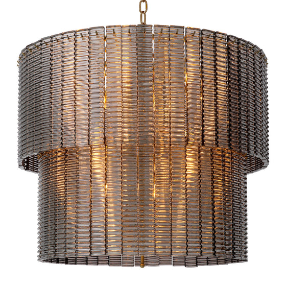 Eichholtz Chandelier Imperial Double The Met x Eichholtz presents the Chandelier Imperial Double, echoing the splendor of a fluted