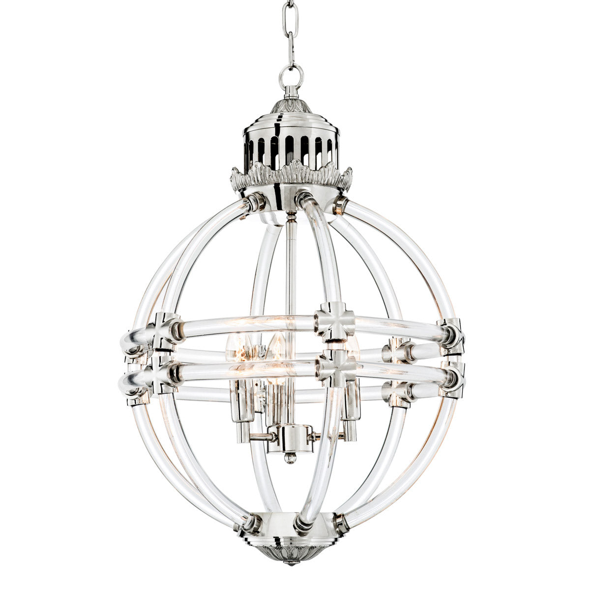 Eichholtz Chandelier Impero Add a touch of classical grandeur to your interior with the charming Impero Chandelier. This
