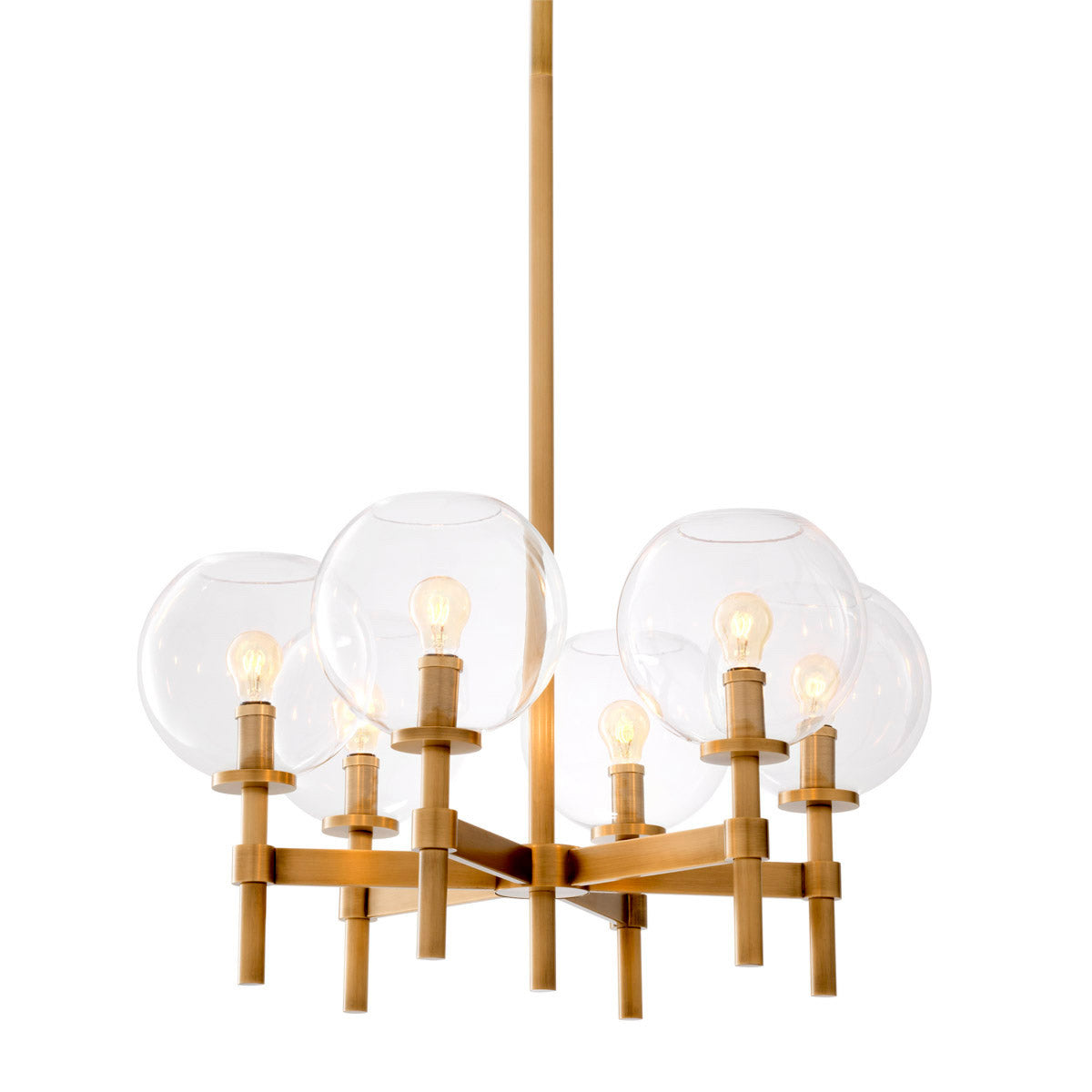 Eichholtz Chandelier Jade S Illuminate your living room interior in contemporary style with the Jade S Chandelier. This lovely