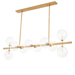 Eichholtz Chandelier Largo Make a minimalist statement with the Largo Chandelier. With its linear form and slim frame,