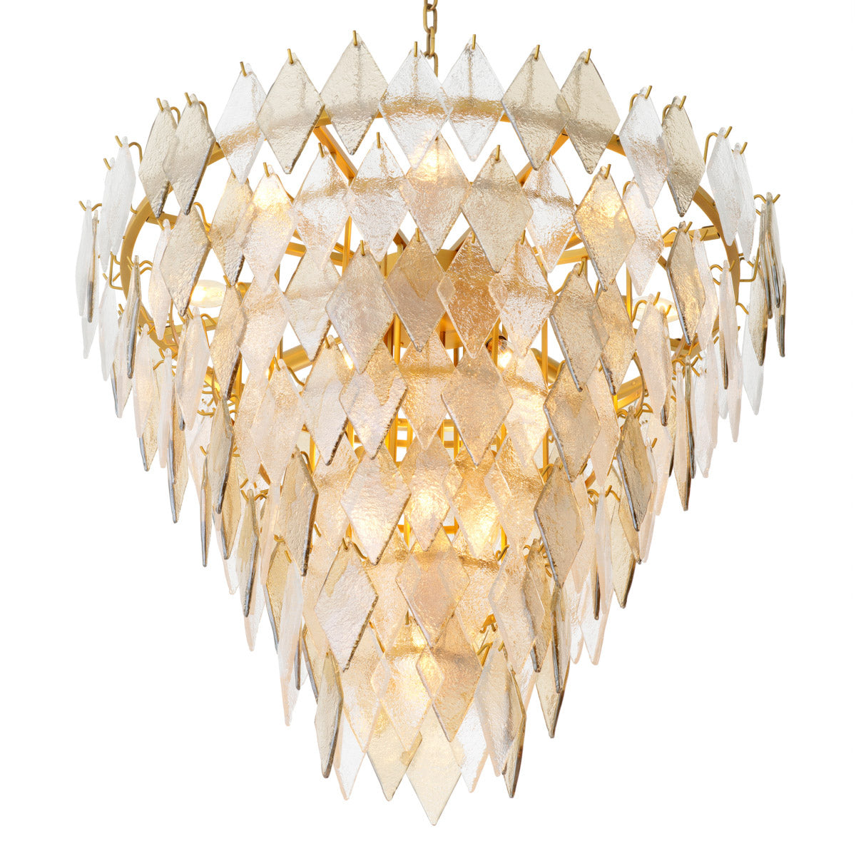 Eichholtz Chandelier Rhombus L L Crafted by Eichholtz this pendants/lanterns/chandelier pairs refined design with elevated materials for...