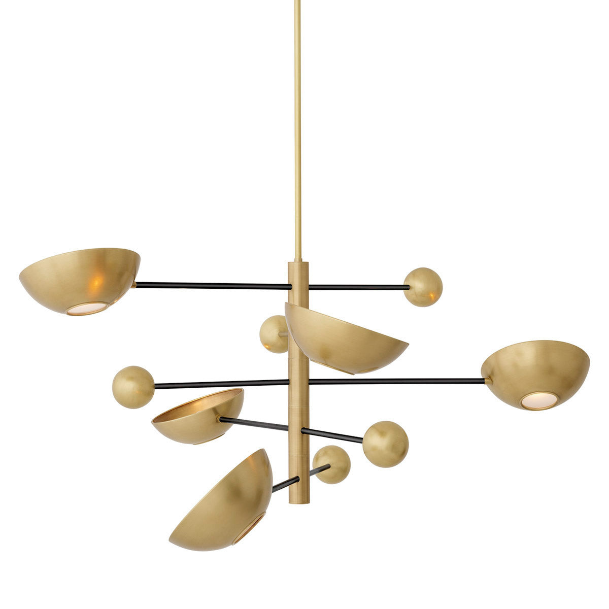 Eichholtz Chandelier Salinas Chandelier Salinas will illuminate your living or dining room with its Mid-Century Modern design and