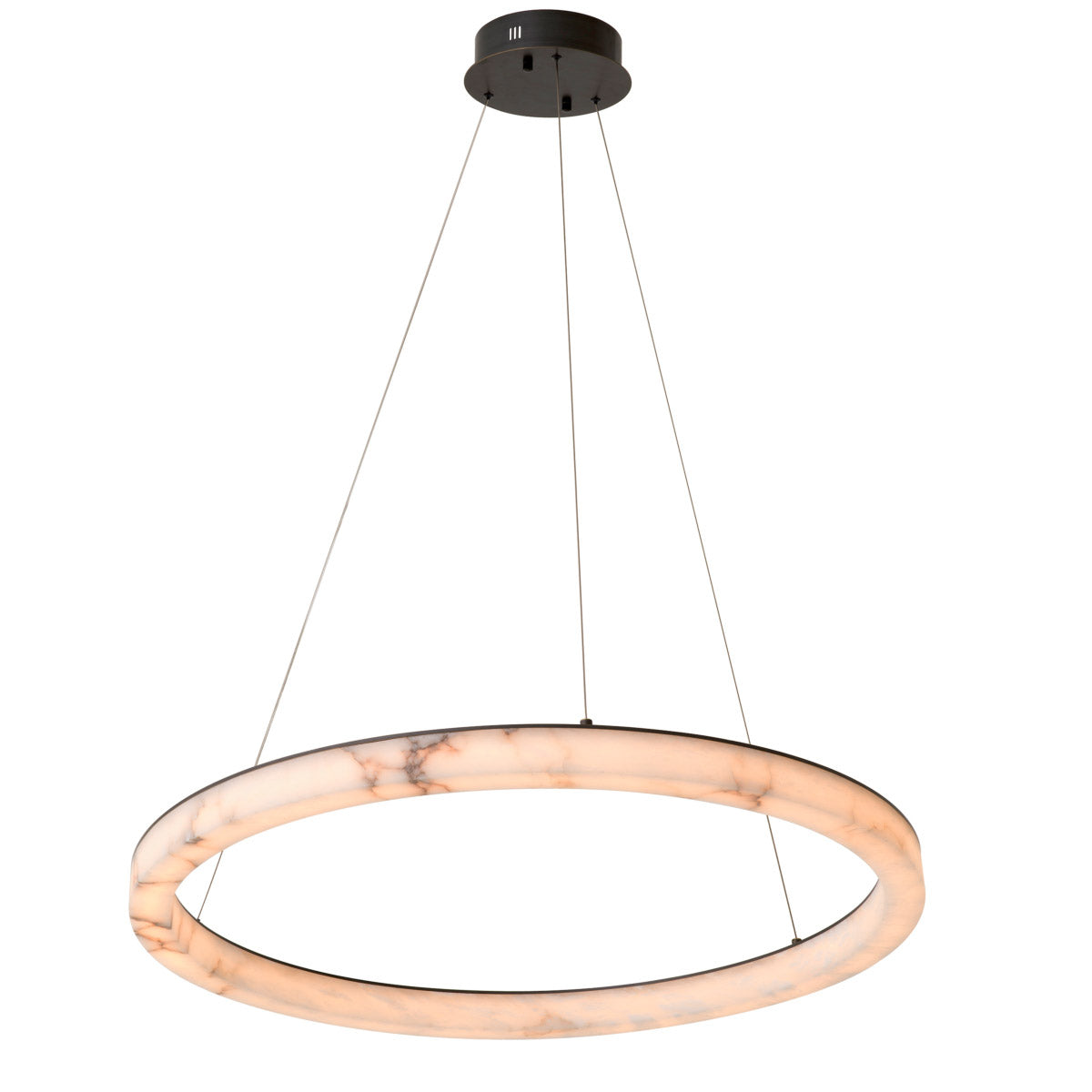 Eichholtz Chandelier Sankt Gallen L and veining. Adjustable steel wire frames allow the light to be hung at varying heights