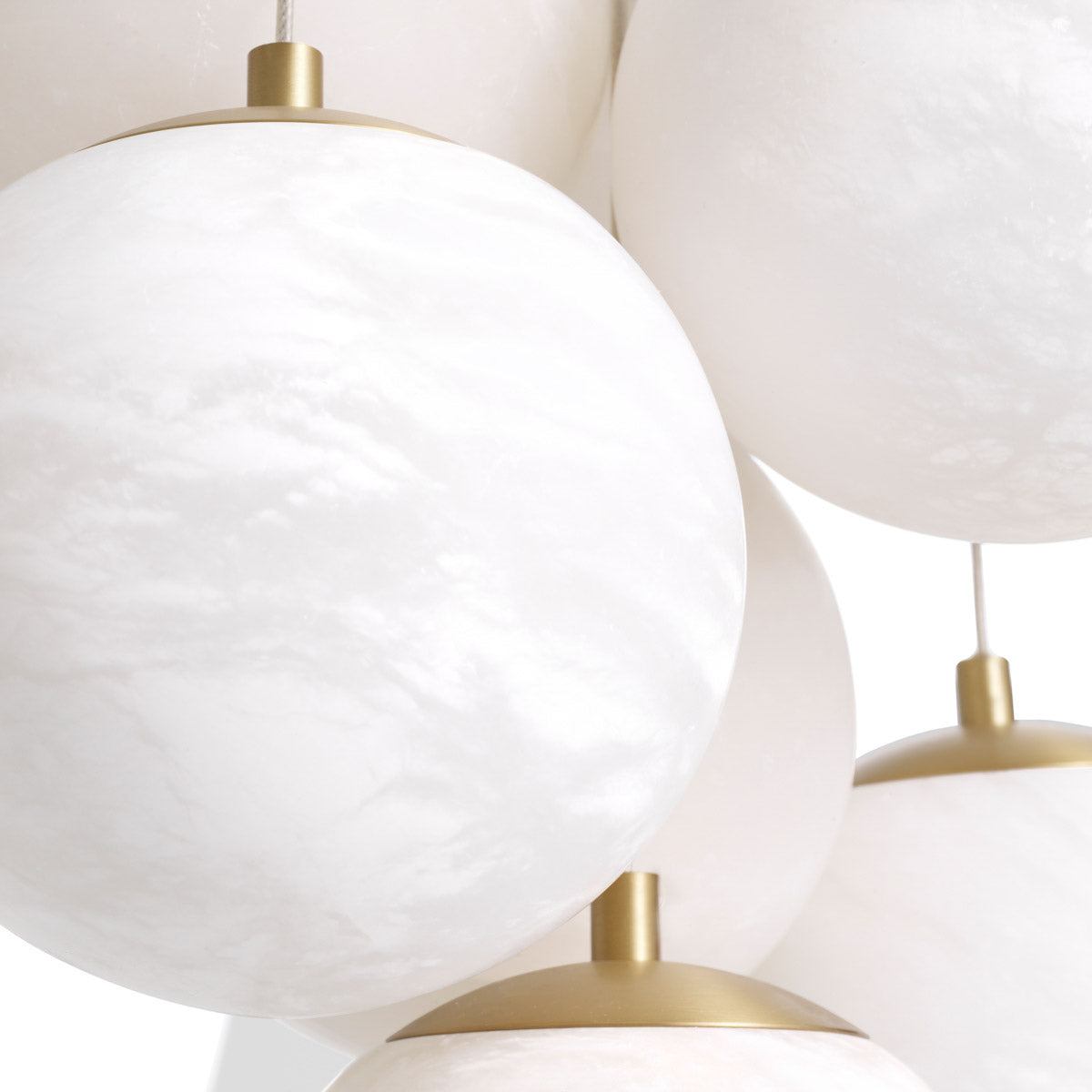 Eichholtz Chandelier Sphinx L your decor with the Chandelier Sphinx L, where antique brass meets the celestial beauty of