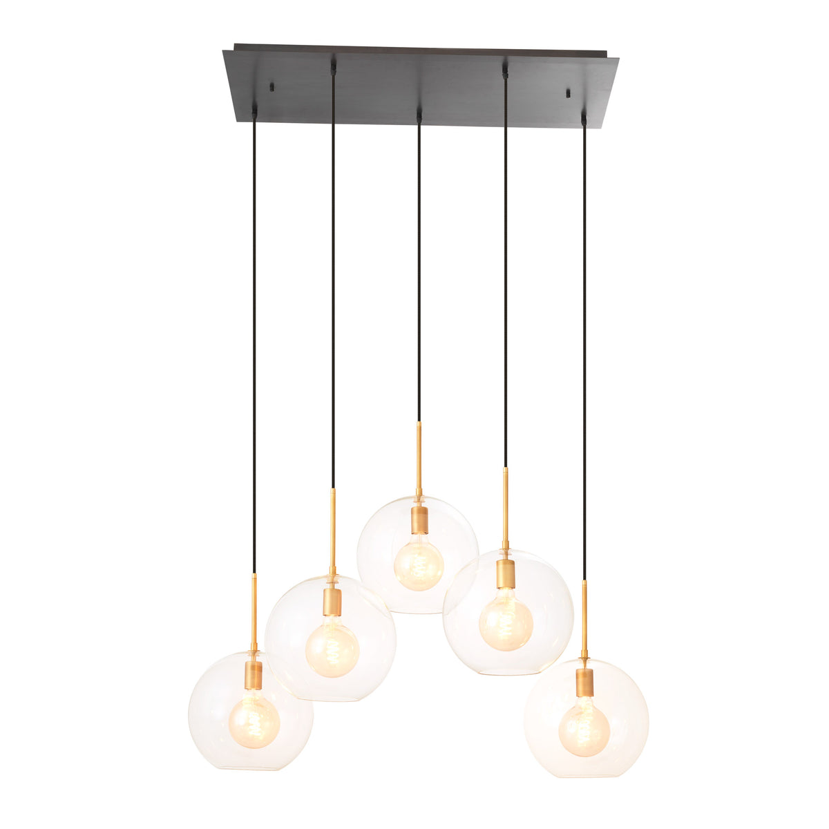 Eichholtz Chandelier Tango 5 light a stylish addition to your home interior. This functional 5-light pendant is a real statement