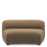 Modular Sofa Grand Avenue - Middle Stratfort brown | black feet 83% rayon | 17% cotton Chairs & Sofas CMA0189 3