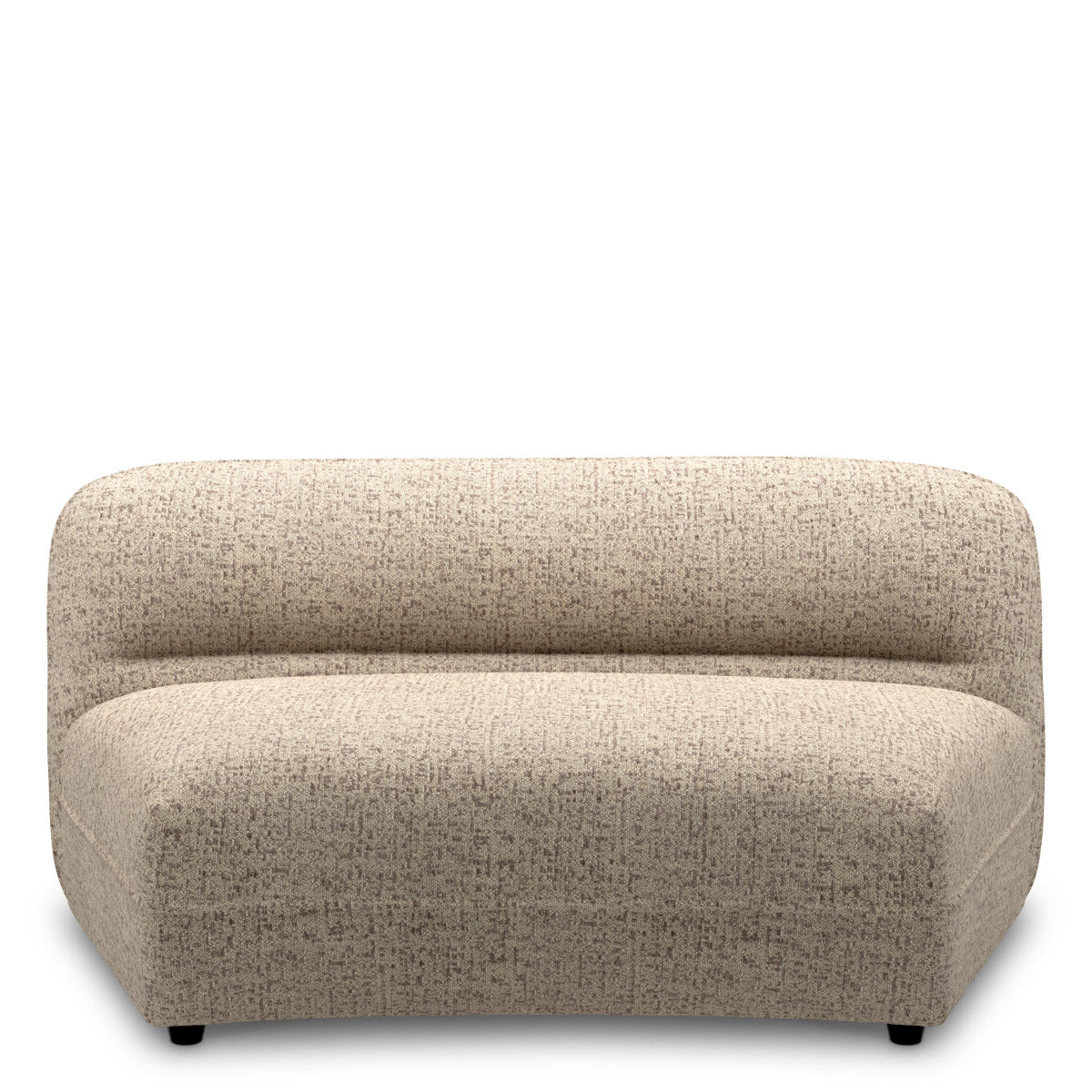 Modular Sofa Grand Avenue - Middle Montclair warm grey | black feet 67% polyester | 20% cotton | 13% rayon Chairs & Sofas CMA0205 3