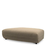 Modular Sofa Grand Avenue - Ottoman Hastings beige | black feet 100% polyester Chairs & Sofas CMA0206 13