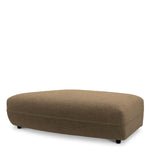 Modular Sofa Grand Avenue - Ottoman Hastings brown | black feet 100% polyester Chairs & Sofas CMA0208 2