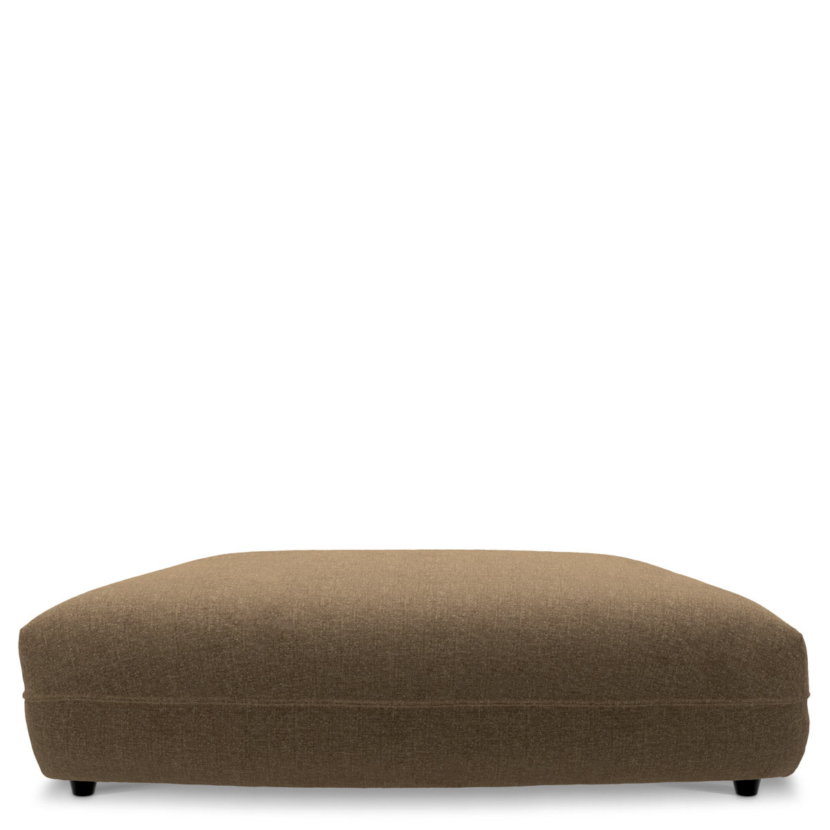 Modular Sofa Grand Avenue - Ottoman Hastings brown | black feet 100% polyester Chairs & Sofas CMA0208 3