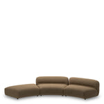 Modular Sofa Grand Avenue - Middle Hastings brown | black feet 100% polyester Chairs & Sofas CMA0209 5
