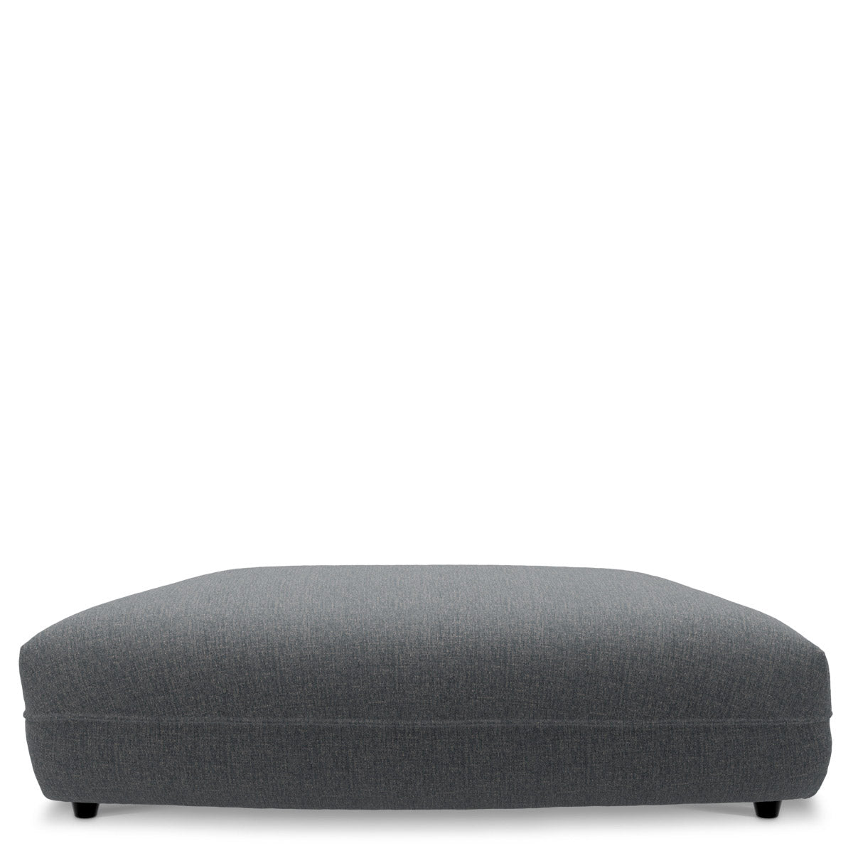 Modular Sofa Grand Avenue - Ottoman Hastings light blue | black feet 100% polyester Chairs & Sofas CMA0212 3