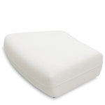 Modular Sofa Grand Avenue - Ottoman Muslin white | black feet Chairs & Sofas CMA0214 4