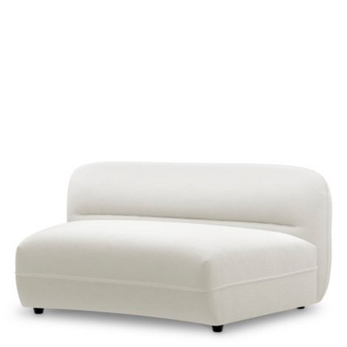 Modular Sofa Grand Avenue - Middle Muslin whiten| black feet Chairs & Sofas CMA0215 10