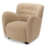 Chair Bixby Stratford sand | black feet 83% rayon | 17% cotton Chairs & Sofas CMA0253