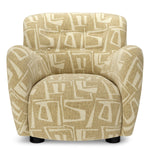 Chair Bixby Davenport light brown | black feet 52% polyester | 48% olefin Chairs & Sofas CMA0254 3