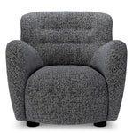 Chair Bixby Montclair blue | black feet 67% polyester | 20% cotton | 13% rayon Chairs & Sofas CMA0256 3