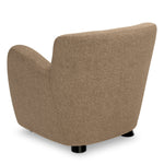 Chair Bixby Hastings brown | black feet 100% polyester Chairs & Sofas CMA0259 4