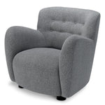 Chair Bixby Hastings light blue | black feet 100% polyester Chairs & Sofas CMA0261 13