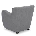 Chair Bixby Hastings light blue | black feet 100% polyester Chairs & Sofas CMA0261 4
