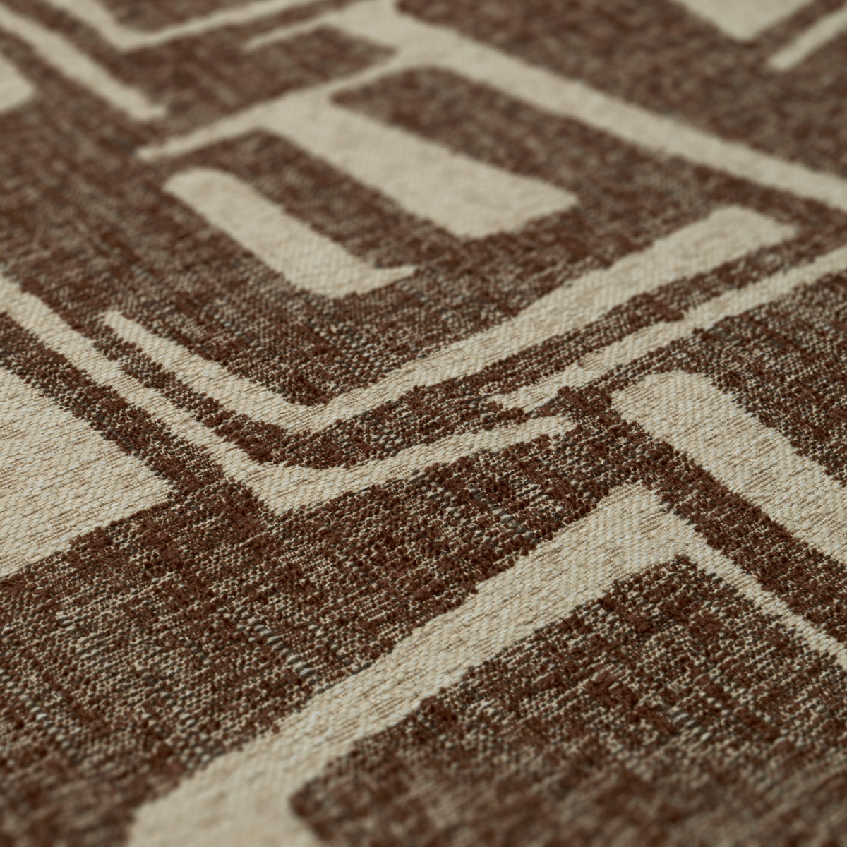 Dining Chair Donato Brushed brass finish | davenport dark brown 52% polyester | 48% olefin Chairs & Sofas CMA0270 6