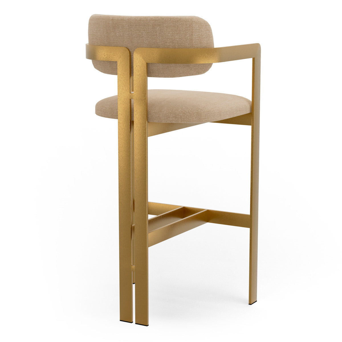 Bar Stool Donato - Muslin White