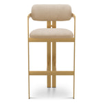 Bar Stool Donato - Muslin White