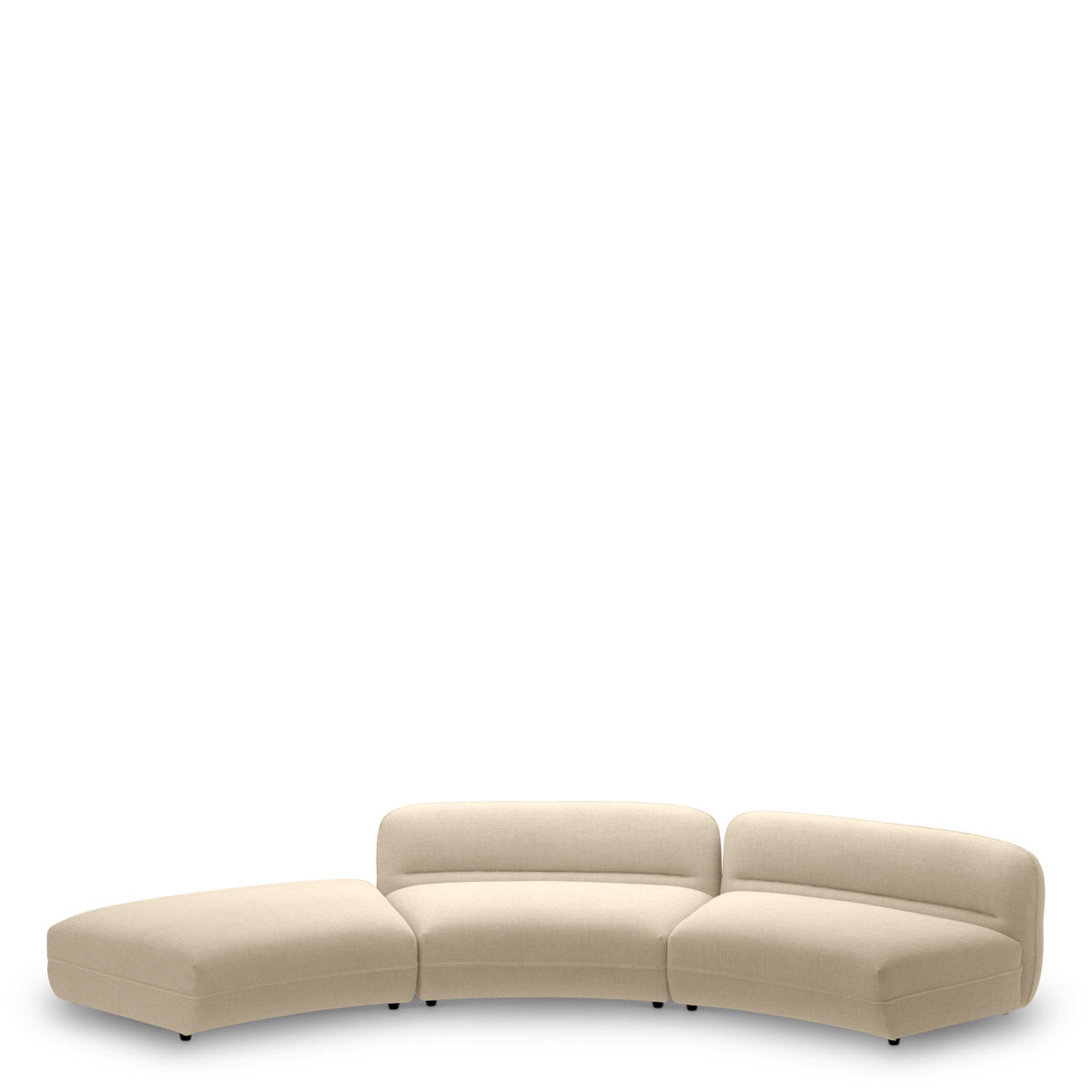 Modular Sofa Grand Avenue - Ottoman - Stratfort Pearl