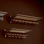 Eichholtz Coatrack Hudson L and a top shelf for gloves, hats and the like. Coatrack Hudson L Crafted by