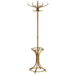 Eichholtz Coatrack Kent With its brass finish, gently curved base and two-tiered crown, Coatrack Kent brings a classic