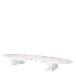 Eichholtz Coffee Table Aurore white faux marble, this chic coffee table will fit with any style and colour scheme.