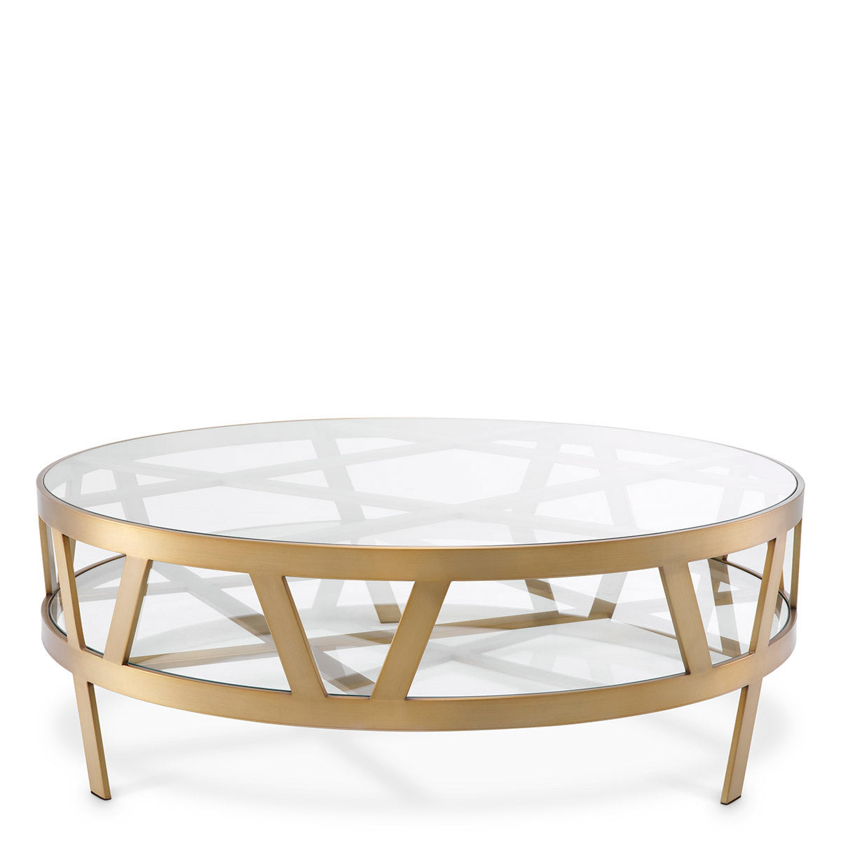 Eichholtz Coffee Table Billinghurst Round The Billinghurst Coffee Table is a stunning centerpiece to any living space. With a brushed