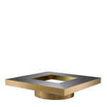 Eichholtz Coffee Table Concorde To make its unique presence felt, the Concorde Coffee Table features striking contrasts between square
