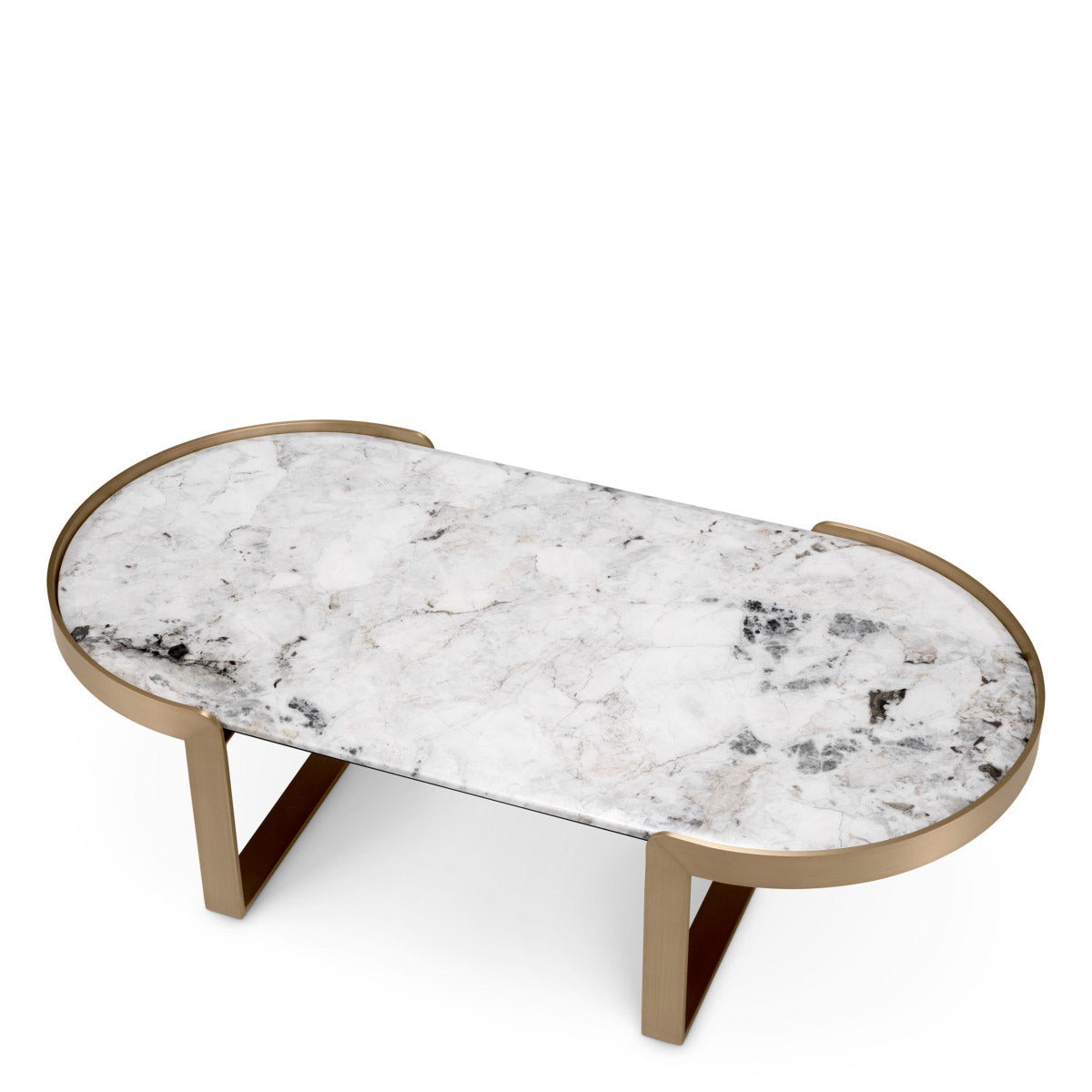 Eichholtz Coffee Table Fabio brass finish and topped with exquisite barcelona marble, this coffee table is a harmonious blend