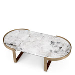 Eichholtz Coffee Table Fabio brass finish and topped with exquisite barcelona marble, this coffee table is a harmonious blend