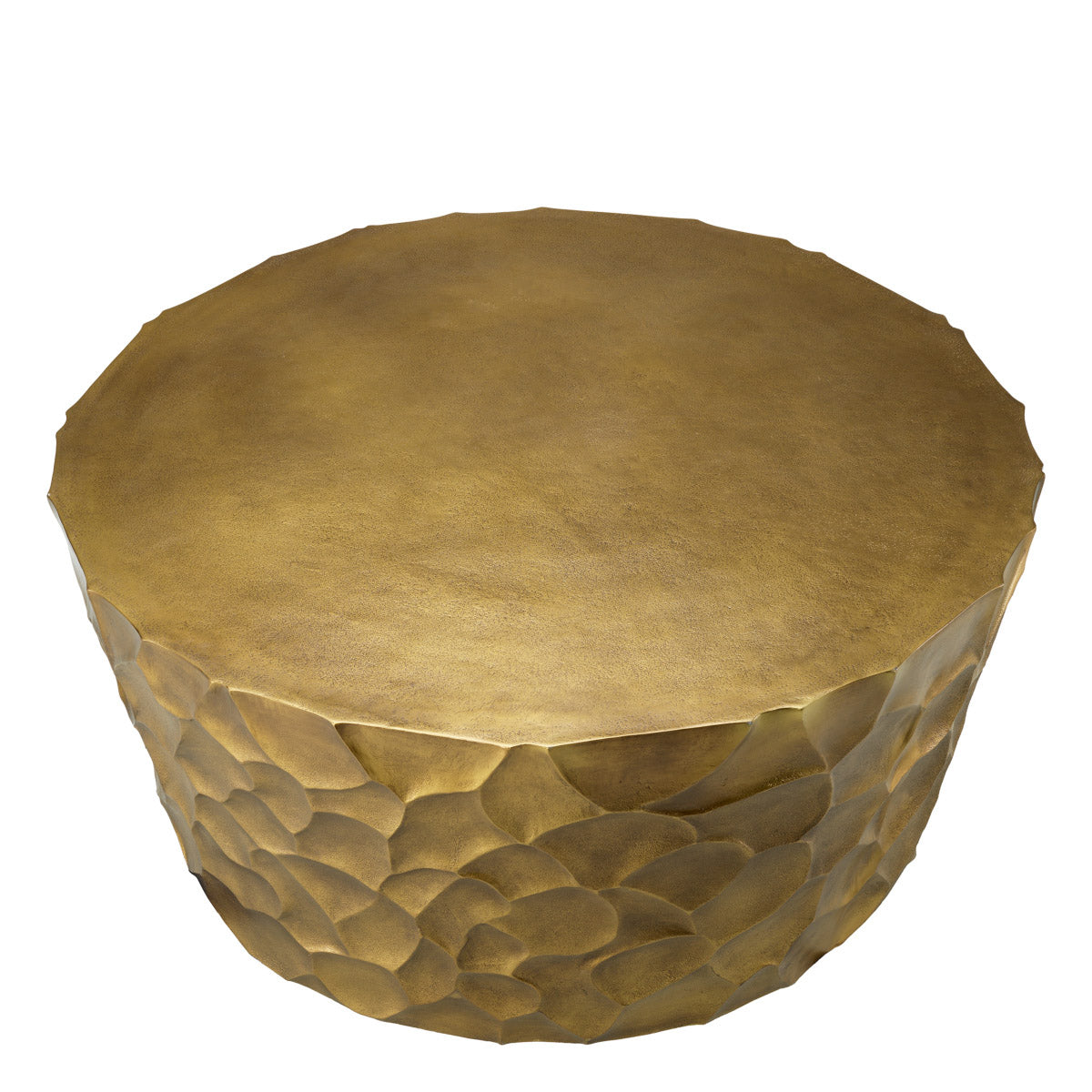 Eichholtz Coffee Table Fiorentino subtly rough texture, and the sides feature an artistic pattern. From whichever angle you look