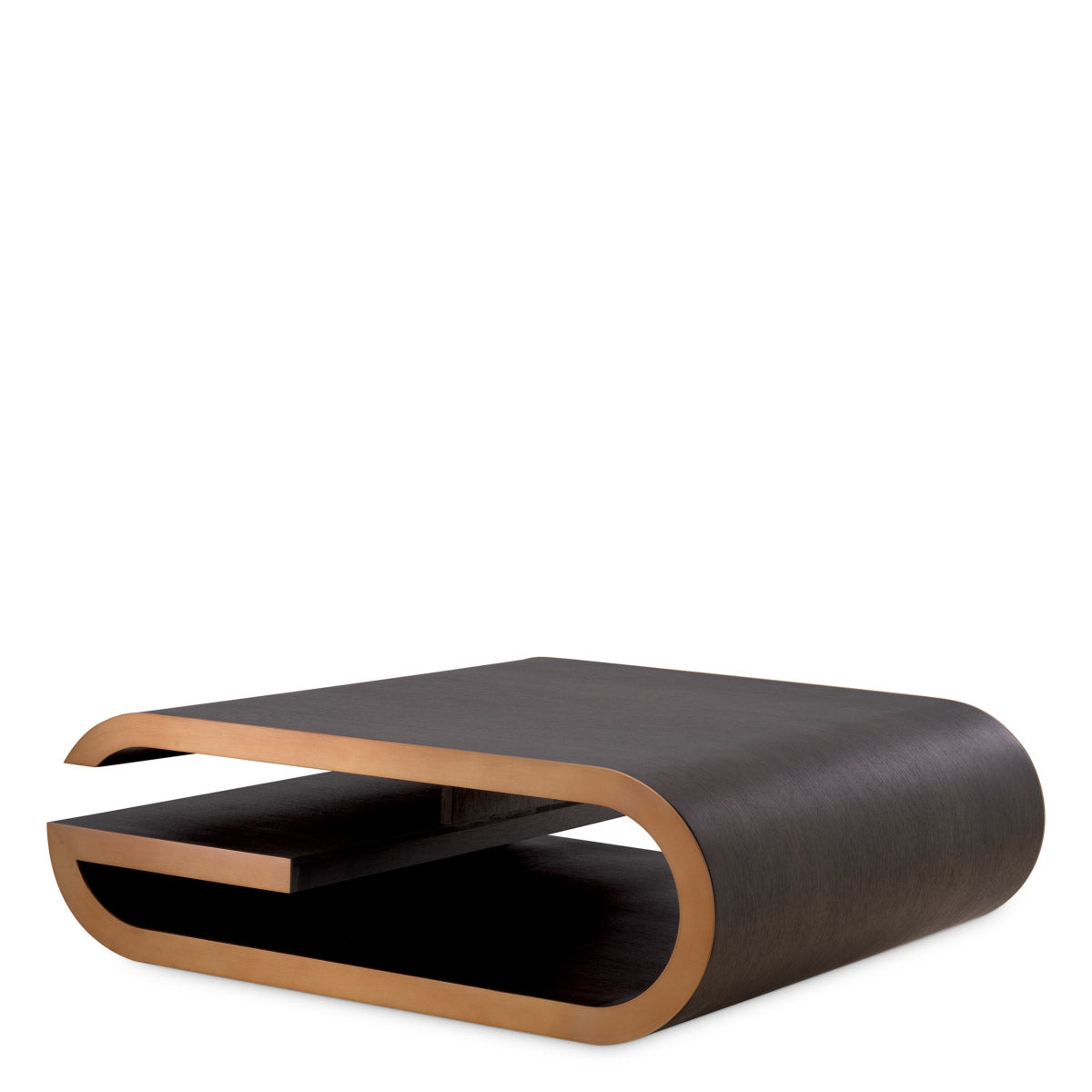 Eichholtz Coffee Table Galan The brushed brass finish adds a hint of glamour and sophistication. Let the Coffee Table
