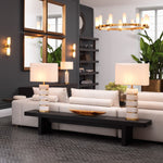 Eichholtz Coffee Table Lavin materials for a statement in any luxury interior. Dimensions W 94.5" D 14.0" H 16.0"