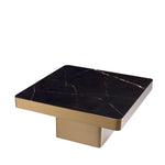 Eichholtz Coffee Table Luxus rounded corners is a fine addition to Art Deco interiors. It is characterised by a