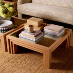Eichholtz Coffee Table Metropolitan from the sleek lines of The Met's front steps, this piece evokes the elegance of