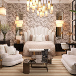 Eichholtz Coffee Table Numa Numa Coffee Table that has a brushed brass frame and a smoked glass tabletop. A