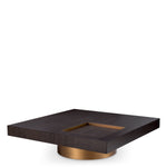 Eichholtz Coffee Table Otus square finish delicately embraces the table. With its perfectly square shape, the Coffee Table Otus becomes