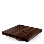 Eichholtz Coffee Table Otus square The mesmerizing eucalyptus high gloss veneer meticulously showcases the intricate patterns of the wood...