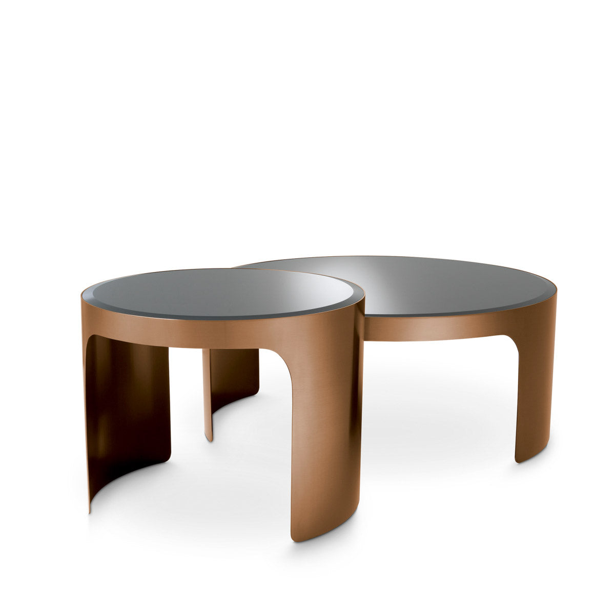 Eichholtz Coffee Table Piemonte set of 2 Crafted by Eichholtz this coffee table pairs refined design with elevated materials for a statement