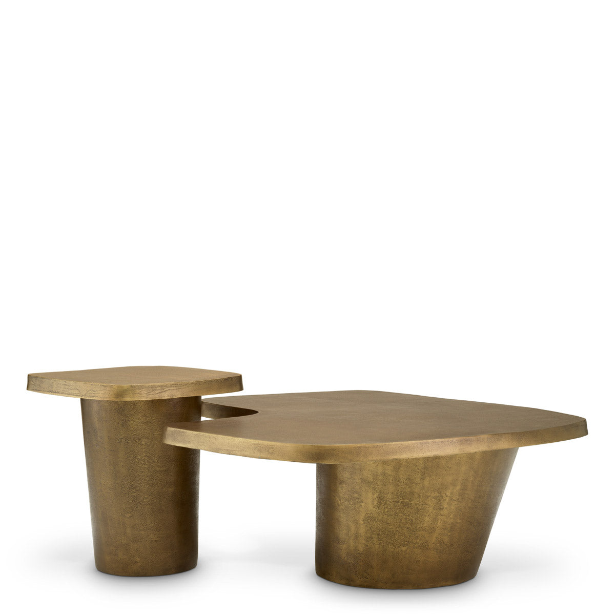 Eichholtz Coffee Table Pierro set of 2 Add sculptural appeal to your space with the Pierro Coffee Table Set of 2 by