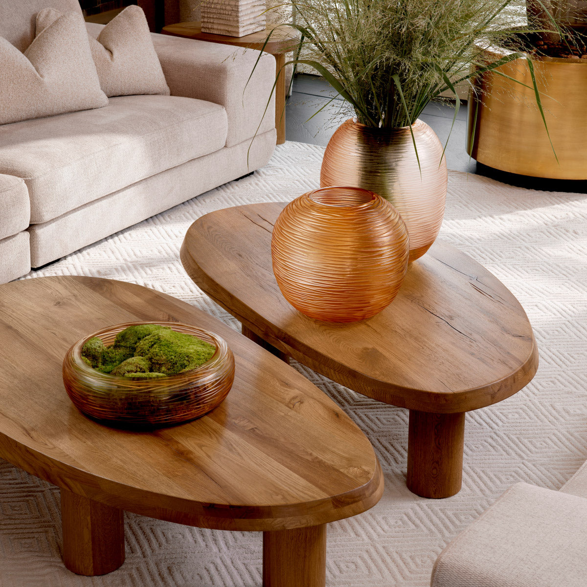 Eichholtz Coffee Table Prelude in Europe from solid, and a minimum of 50% reclaimed oak, this iconic piece showcases