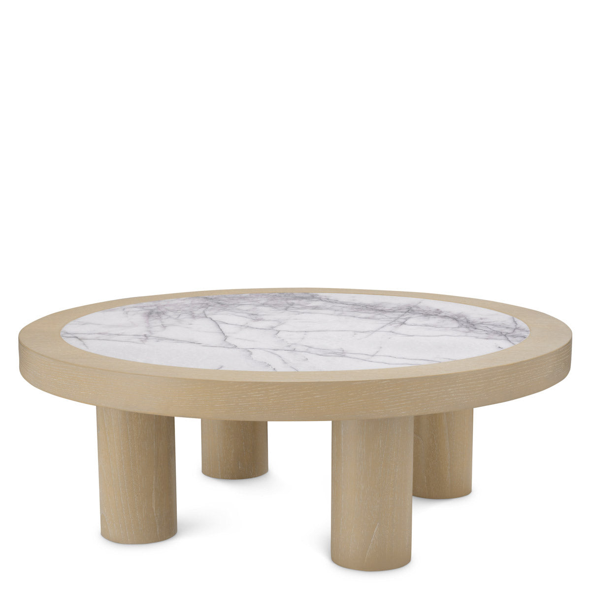 Eichholtz Coffee Table Presedio Discover the allure of the Presedio Coffee Table, where washed oak veneer elegantly frames a