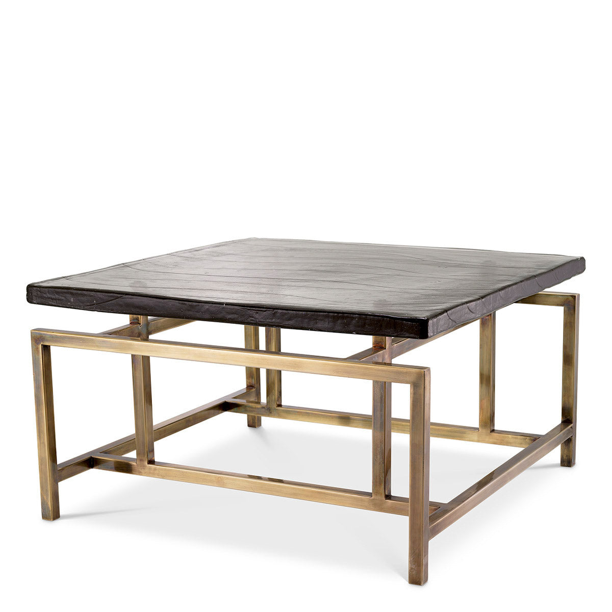Eichholtz Coffee Table Schlumberg The Schlumberg Coffee Table is a true masterpiece that perfectly harmonizes its vintage brass finish