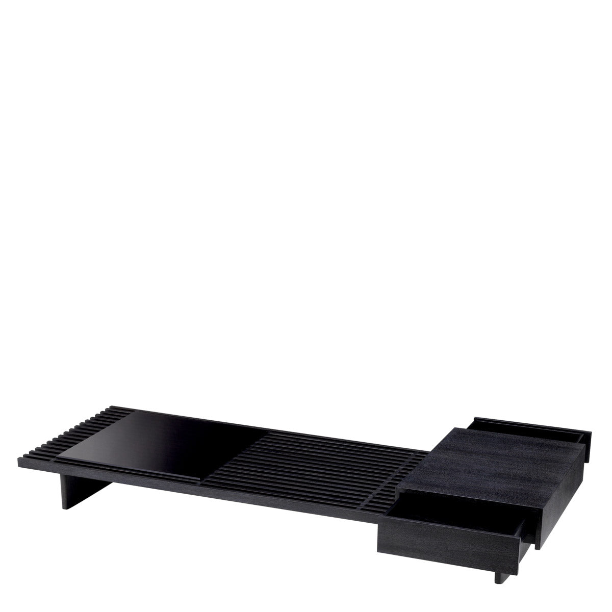Eichholtz Coffee Table The Crest two handy storage drawers. Perfect for contemporary interiors. Coffee Table The Crest Crafted by Eichholtz