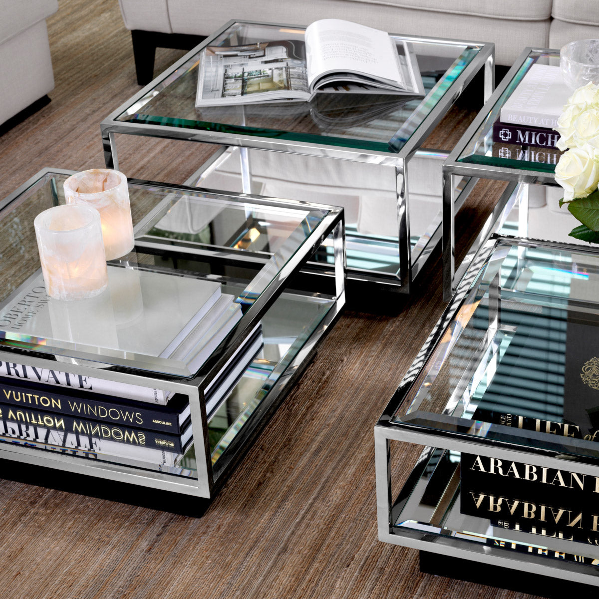 Eichholtz Coffee Table Tortona set of 4 guidance.